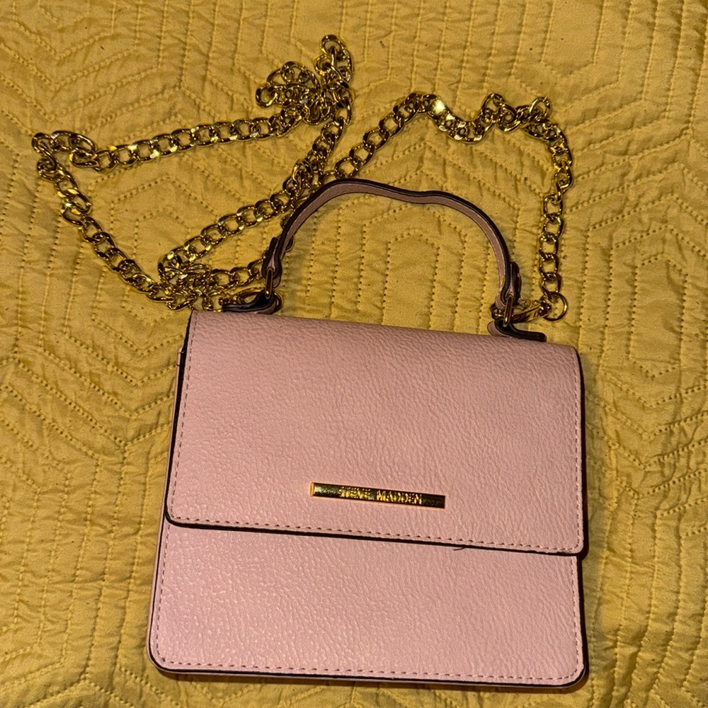 Steve Madden crossbody bag, light pink 👛